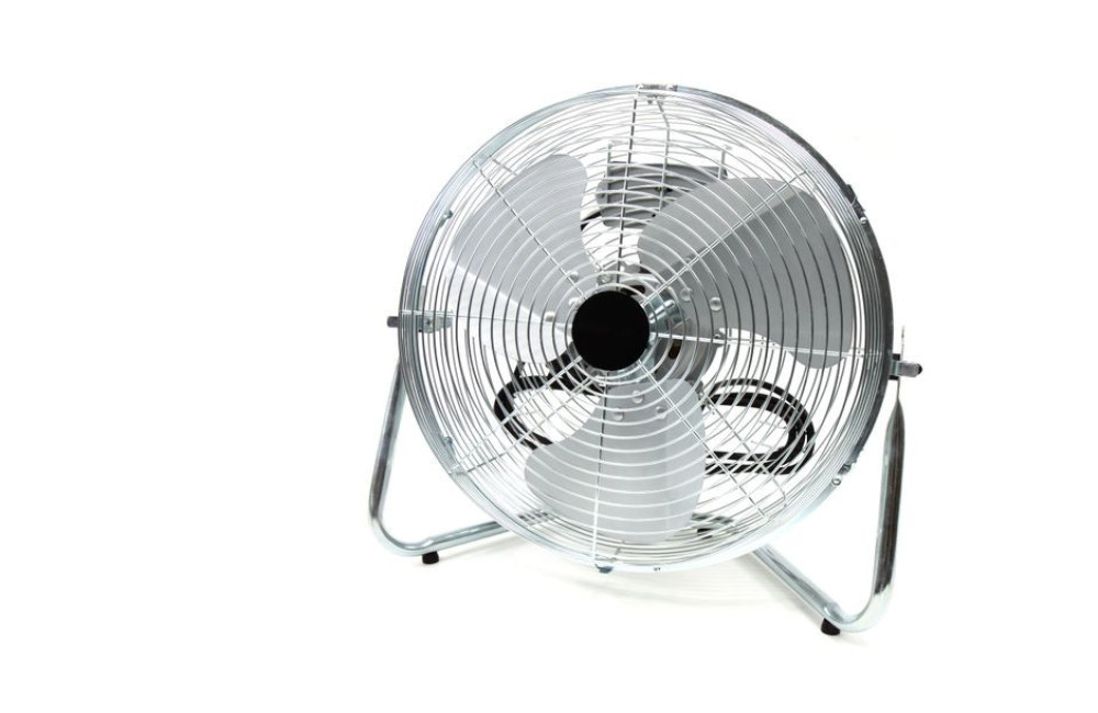 Hoeveel stroom verbruikt een staande ventilator die de hele nacht aanstaat?